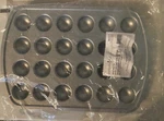 New - Pampered Chef Cake Pop & Donut Hole Pan #100373 Doughnuts Nonstick 16 X 11. Fixed Price $18.50.