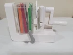 Oxo Good Grips 3-BLADE Tabletop Spiralizer With Strong Hold Suction, White. Fixed Price $15.97.