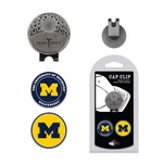 Tg Ncaa Michigan Wolverines Golf Cap Clip 2 Magnetic Ball Markers. Fixed Price $9.99.
