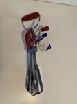 Progressive 3021 Dishwasher Safe Stainless Steel Teal Egg Beater 12 In.. Fixed Price $16.20.