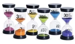 Timer 6 Colors Hourglass 1/3/5/10/15/30 Minutes Sandglass. Fixed Price $29.99.