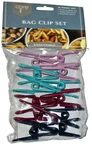 Core Kitchen Bag Clip Set 12 Pieces Assorted Colors. Fixed Price $7.19.