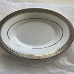 Noritake Crestwood Platinum Butter/relish Tray. Fixed Price $24.99.