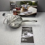 Weston Stainless Steel Food Mill 2 Quart Sieve With 3 Discs Fine, Medium, Coarse. Fixed Price $34.95.