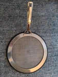 Creuset Splatter Guard Screen Lid Stainless Steel 10 1/4 To 12" Bs 51. Fixed Price $39.99.