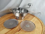 Potato Ricer Food Mill Stainless Steel Two Quart Heavy Duty.. Fixed Price $14.97.