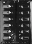 Liquor Bottles Chocolate Candy Mold - Soap Making Buy 2 Get 1 Free!. Fixed Price $8.45.