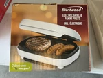 Brentwood TS-605 Electric Contact Grill & Panini Maker White Nib. Fixed Price $15.00.