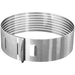 Zenker 10.24INCH Stainless Steel Cake Cutting Aid, Sliver, Round Shape. Fixed Price $104.11.