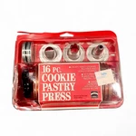 Mirro 16 Pc Cookie Pastry Press 12 Discs & Tips M-0358-22 Vintage. Fixed Price $45.00.
