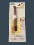 Trudeau 2-IN-1 Oil And Vinegar Bottle 3 Pouring Options Dripless Glass. Fixed Price $19.00.