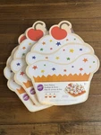Wilton Treats Boards Platters Cupcake Shaped - 3 Per Pack. Fixed Price $10.00.