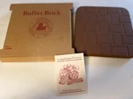 Longaberger Pottery Buffet Brick Item #34568 New In Box. Fixed Price $12.79.