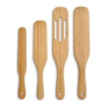 Hic Kitchen Bamboo Spurtles, 4PC Set. Fixed Price $14.25.