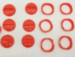 6PCS Food Grade Silicon Boiler Hard Boiled Egglettes Cooker Kitchen Tool Tf. Fixed Price $16.48.