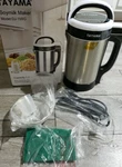 Tayama Multi-functional Stainless Steel Soy And Nutmilk Maker, 1.3L, DJ-15SG. Fixed Price $29.99.