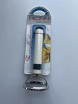 Pedrini Brand 2" Round Ravioli Stamp Cutter - Red Handle Metal. Fixed Price $12.99.