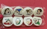 New Vintage Disney Snow White Seven Dwarfs 8 Pk Bag Chip Clips. Fixed Price $19.99.