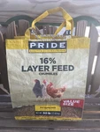 Upcycle Feed Sack Tote Bags 3 Chickens Reusable Grocery Farmer Market. Fixed Price $14.00.