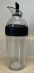Oxo Softworks Salad Dressing Shaker, 12 Oz, Black.. Fixed Price $8.00.