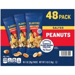 Planters Salted Peanuts (1 Oz Bags, Pack Of 48). Fixed Price $13.89.