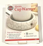 Norpro Electric Cup Warmer W/extra Long Cord In White Marble Style Design. Fixed Price $19.99.