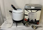 Farberware Classic Series Fondue Set Vintage Complete 6 Skewers Nice Condition!. Fixed Price $15.95.