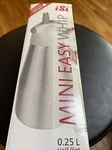 Isi Mini Easy Whip - 0.25L Half Pint Stainless Steel With White Top New!!!. Fixed Price $69.00.