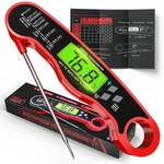Instant Read Digital Meat Thermometer Perfect For Bbq, Gifts & Kitchen Use!. Fixed Price $19.83.