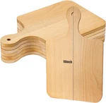 6 Pcs Thicken Cutting Board Bulk Wood For Chopping Serving Charcuterie Mat. Fixed Price $99.99.
