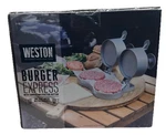 Weston Non-stick Double Hamburger Patty Express Heavy Aluminum. Fixed Price $43.00.