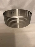 Zenker Patisserie Cake Cutting Slicing Aid Stainless Steel Adjustable 8 Layer. Fixed Price $12.00.