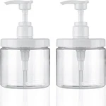 Pump Dispenser Plastic Refillable Bottles Wide Mouth Jar Style Empty. Fixed Price $11.99.