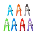 Kizmos Set Of 7 Magnetic Multipurpose Bag Clips Multicolor. Fixed Price $15.95.