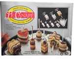 Nwot Le Canape Professional Hors D'oeuvre Appetizer Maker, Recipe Book, 25 Picks. Fixed Price $15.00.