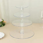 Clear 14" Round Tier Acrylic Cupcake Dessert Display Stand Set Party Home. Fixed Price $26.67.