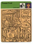 Peasant Food - Daily Life Edito Service British Heritage Card. Fixed Price $5.95.