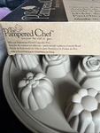 The Pampered Chef Silicone Floral Cupcake Pan 1613 New Opened Box. Fixed Price $24.87.