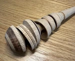 Mexican Molinillo Wood Whisk Hot Chocolate Stirrer Handmade Frother Cocoa Mixer. Fixed Price $14.95.