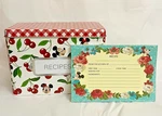 From Disney Parks - Cherry Motif Recipe Box & Cards With Mickey Minnie Mouse. Fixed Price $16.25.