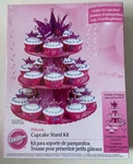 Wilton Princess Sturdy Pressed Paper Cupcake Stand Kit Pink Crown 24 Baking Cups. Fixed Price $21.70.
