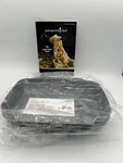 Pampered Chef Set Of 3 Coating Trays + Recipe Booklet Nip. Fixed Price $19.99.