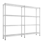 Storage Shelf 1200LBS Nsf Wire Shelving Unit 4 Tier Metal Rack. Fixed Price $121.64.
