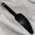 Vintage Tupperware Serrated Edge Knife-black #1819 Gadget Tool. Fixed Price $5.95.