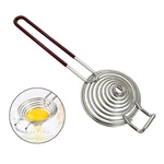 9.4" Easy Egg Yolk White Separator Kitchen Gadget Stainless Steel. Fixed Price $5.07.