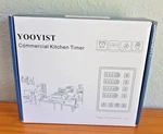 Yooyist 4-CHANNEL Commercial Kitchen Timer Stainless Steel Led Digital Alarm. Fixed Price $38.50.