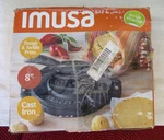 Imusa Cast Iron Press 8 Inch - Open Box Includes Recipe For Tortillas. Fixed Price $45.00.