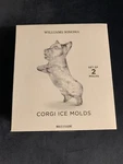 Williams Sonoma Silicone Corgi Ice Cube Mold - Set Of 2 New In Box. Fixed Price $9.00.
