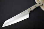Messermeister - Overland Chef 8" Camp Knife Canvas Micarta Handle. Fixed Price $249.95.