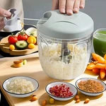 Handheld Manual Ginger Garlic Grinder Veg Cutter Meat Mincer Kitchen Tool. Fixed Price $19.89.